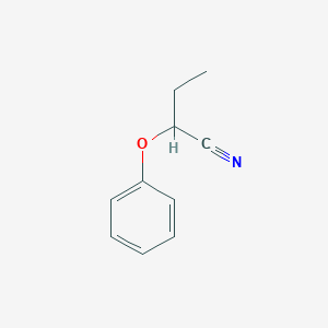 molecular formula C10H11NO B13416290 2-Phenoxybutanenitrile 