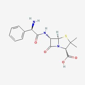 molecular formula C16H19N3O4S B13416326 6-epi-Ampicillin CAS No. 49841-95-4