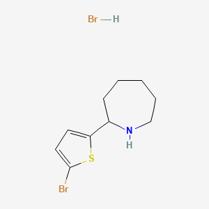 2-(5-Bromo-2-thienyl)azepane hydrobromide