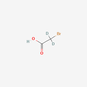 molecular formula C2H3BrO2 B13416447 Bromoacetic Acid-d2 