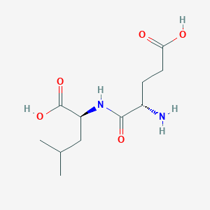 molecular formula C11H20N2O5 B13416471 Glu-Leu CAS No. 5969-52-8