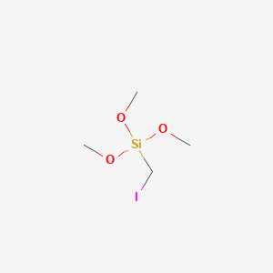 molecular formula C4H11IO3Si B13416514 (Iodomethyl)(trimethoxy)silane CAS No. 53696-78-9