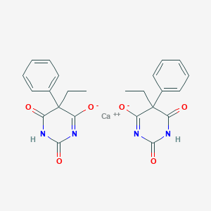 molecular formula C24H22CaN4O6 B13416525 Phenobarbital calcium CAS No. 7645-06-9