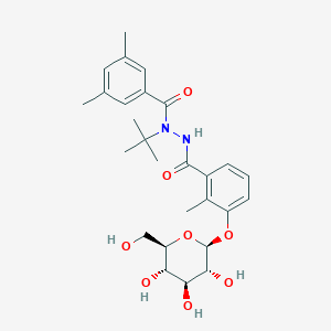 molecular formula C27H36N2O8 B13416587 Methoxyfenozide Glycoside 