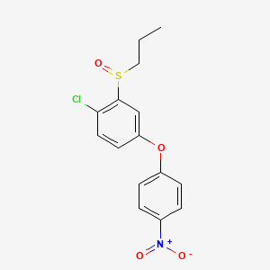 molecular formula C15H14ClNO4S B13416691 Phenproxide CAS No. 49828-75-3