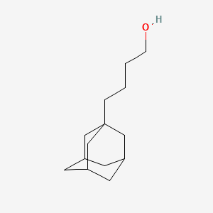 molecular formula C14H24O B13416715 1-Adamantanebutan-4-ol 