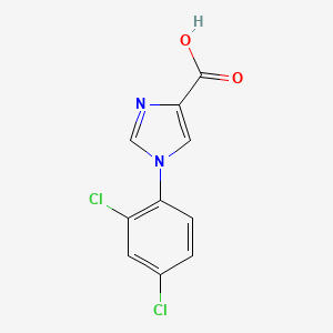 1-(2,4-dichlorophenyl)-1H-imidazole-4-carboxylic acid