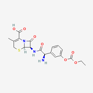 molecular formula C19H21N3O7S B13416737 Cefadroxil carbonate 