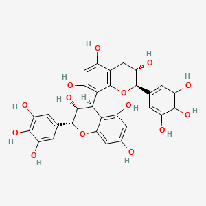 molecular formula C30H26O14 B13416783 Prodelphinidin B1 