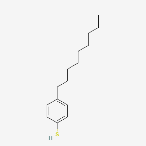 molecular formula C15H24S B13416870 4-Nonylbenzenethiol CAS No. 4527-49-5
