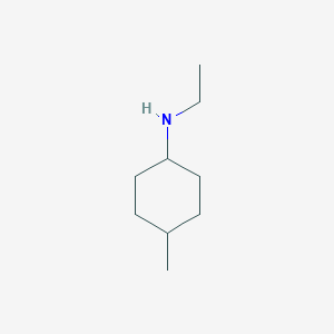 molecular formula C9H19N B13416885 N-ethyl-4-methylcyclohexan-1-amine 