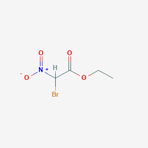 molecular formula C4H6BrNO4 B13416965 Ethylbromonitroacetate CAS No. 6060-97-5