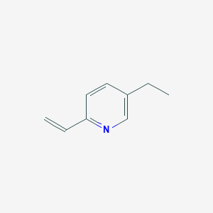 molecular formula C9H11N B134171 5-Ethyl-2-vinylpyridine CAS No. 5408-74-2