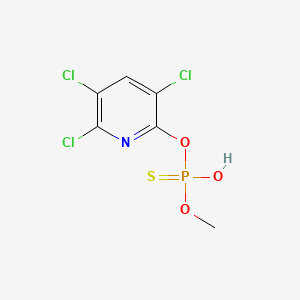 molecular formula C6H5Cl3NO3PS B13417105 Chlorpyriphos-methyl Desmethyl 