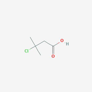 molecular formula C5H9ClO2 B13417269 3-Chloro-3-methylbutanoic acid CAS No. 60786-20-1