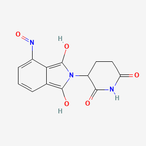 molecular formula C13H11N3O5 B13417396 N-Hydroxy Pomalidomide 