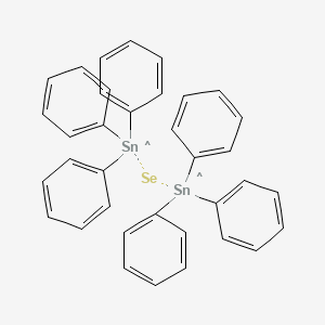 molecular formula C36H30SeSn2 B13417401 Bis(triphenyltin)selenide 
