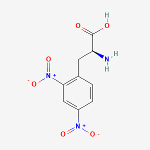 molecular formula C9H9N3O6 B1341741 2,4-二硝基苯丙氨酸 CAS No. 49607-21-8