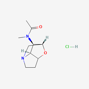 molecular formula C10H17ClN2O2 B13417493 N-Acetylloline Hydrochloride 