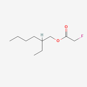 molecular formula C10H19FO2 B13417516 2-ethylhexyl 2-fluoroacetate CAS No. 331-87-3