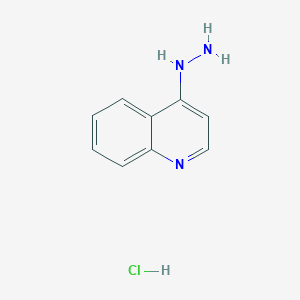 molecular formula C9H10ClN3 B1341754 4-Hydrazinoquinoline hydrochloride CAS No. 68500-41-4