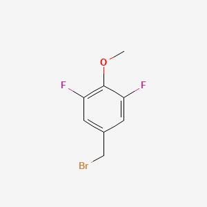 molecular formula C8H7BrF2O B1341756 3,5-Difluoro-4-methoxybenzyl bromide CAS No. 706786-42-7
