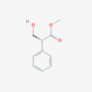 molecular formula C10H12O3 B13417577 (R)-Tropic Acid Methyl Ester 