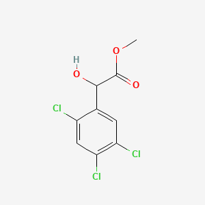 molecular formula C9H7Cl3O3 B13417582 Methyl 2,4,5-Trichloromandelate 