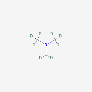 molecular formula C3H9N B13417586 Trimethyl-d8-amine 