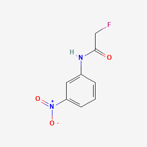 molecular formula C8H7FN2O3 B13417639 Acetanilide, 2-fluoro-3'-nitro- CAS No. 3435-76-5