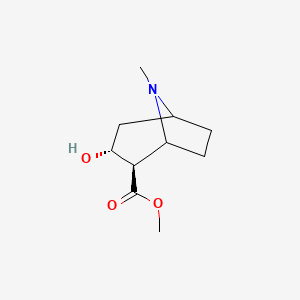 molecular formula C10H17NO3 B13417644 Methyl alloecgonine CAS No. 74562-04-2