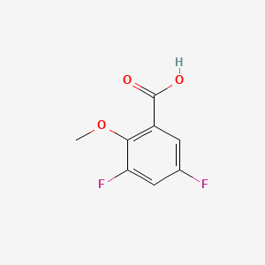 molecular formula C8H6F2O3 B1341766 3,5-Difluoro-2-methoxybenzoic acid CAS No. 886498-75-5
