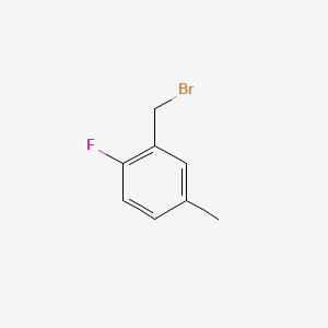 molecular formula C8H8BrF B1341771 2-Fluoro-5-methylbenzyl bromide CAS No. 886500-09-0