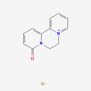 molecular formula C12H11BrN2O B13417756 Diquat Monopyridone Bromide 
