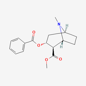 molecular formula C17H21NO4 B13417812 (R)-Allococaine CAS No. 21030-42-2