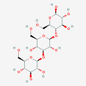 molecular formula C18H32O16 B13417881 4-b-Laminaribiosylglucose CAS No. 4467-70-3