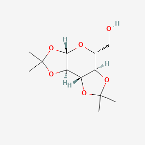 molecular formula C12H20O6 B13417954 [(1S,2R,6S,8R,9R)-4,4,11,11-tetramethyl-3,5,7,10,12-pentaoxatricyclo[7.3.0.02,6]dodecan-8-yl]methanol 