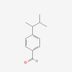 molecular formula C12H16O B13417983 4-(1,2-Dimethylpropyl)benzaldehyde 