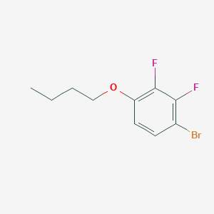 molecular formula C10H11BrF2O B1341800 1-溴-4-丁氧基-2,3-二氟苯 CAS No. 247176-22-3