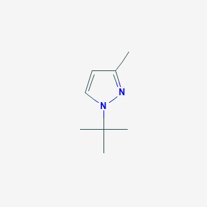 molecular formula C8H14N2 B1341804 1-Tert-butyl-3-methyl-1H-pyrazole CAS No. 191089-20-0