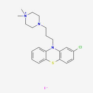 molecular formula C21H27ClIN3S B13418177 N-Methyl Prochlorperazine Iodide 