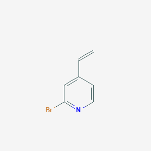 molecular formula C7H6BrN B1341823 2-溴-4-乙烯基吡啶 CAS No. 697300-78-0