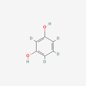 molecular formula C6H6O2 B13418292 Resorcinol-d4 