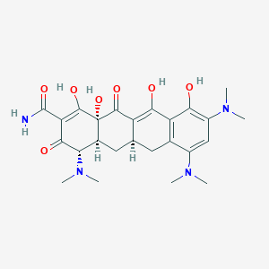 molecular formula C25H32N4O7 B13418414 9-Dimethylamino minocycline 