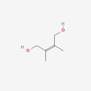 molecular formula C6H12O2 B13418450 cis-2,3-Dimethyl-2-butene-1,4-diol 