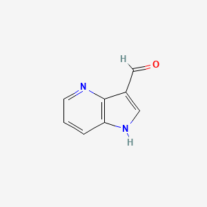 molecular formula C8H6N2O B1341849 1H-吡咯并[3,2-b]吡啶-3-甲醛 CAS No. 276862-85-2