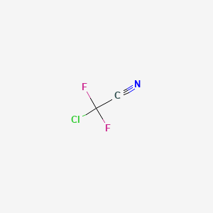 molecular formula C2ClF2N B13418638 Chlorodifluoroacetonitrile CAS No. 421-05-6