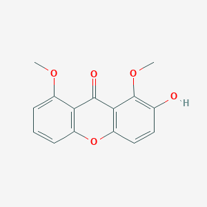 molecular formula C15H12O5 B13418659 2-Hydroxy-1,8-dimethoxyxanthone 