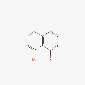 molecular formula C10H6BrF B1341870 1-溴-8-氟萘 CAS No. 33718-15-9