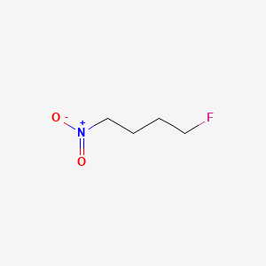 molecular formula C4H8FNO2 B13418790 Butane, 4-fluoro-1-nitro- CAS No. 372-82-7